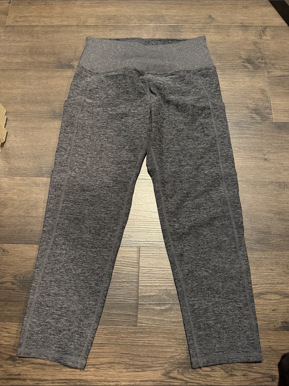 Gray Stretch Active Leggings